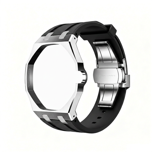 Black on Silver - Half Steel