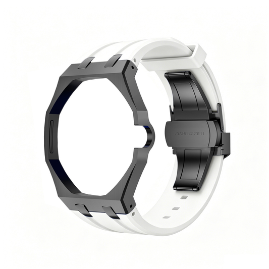 White on Black - Half Steel